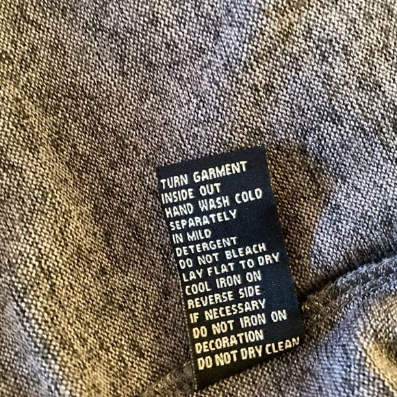 NWOT. DG2 Diane Gillman Women’s 1X Marbled Grey L/S Knit Top - Picture 8 of 10